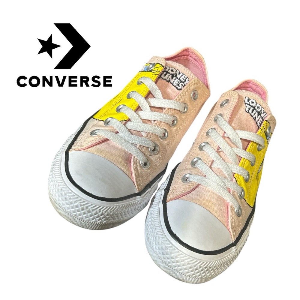 Converse Chuck Taylor Looney Tunes Tweety Pink‎ Sneakers - Size 8 - Picture 4 of 6